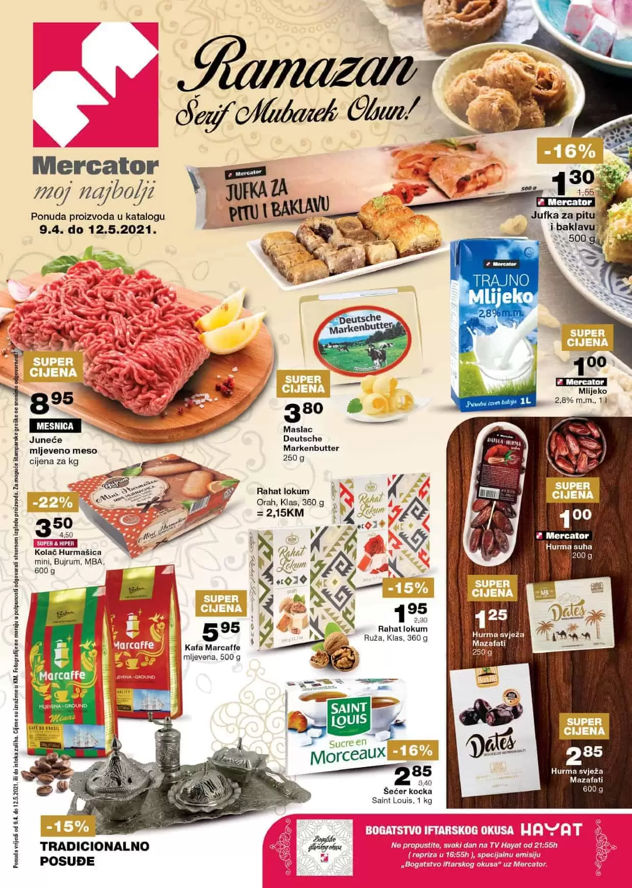mercator kataloska akcija. mercator snizenje. mercator lozionicka.