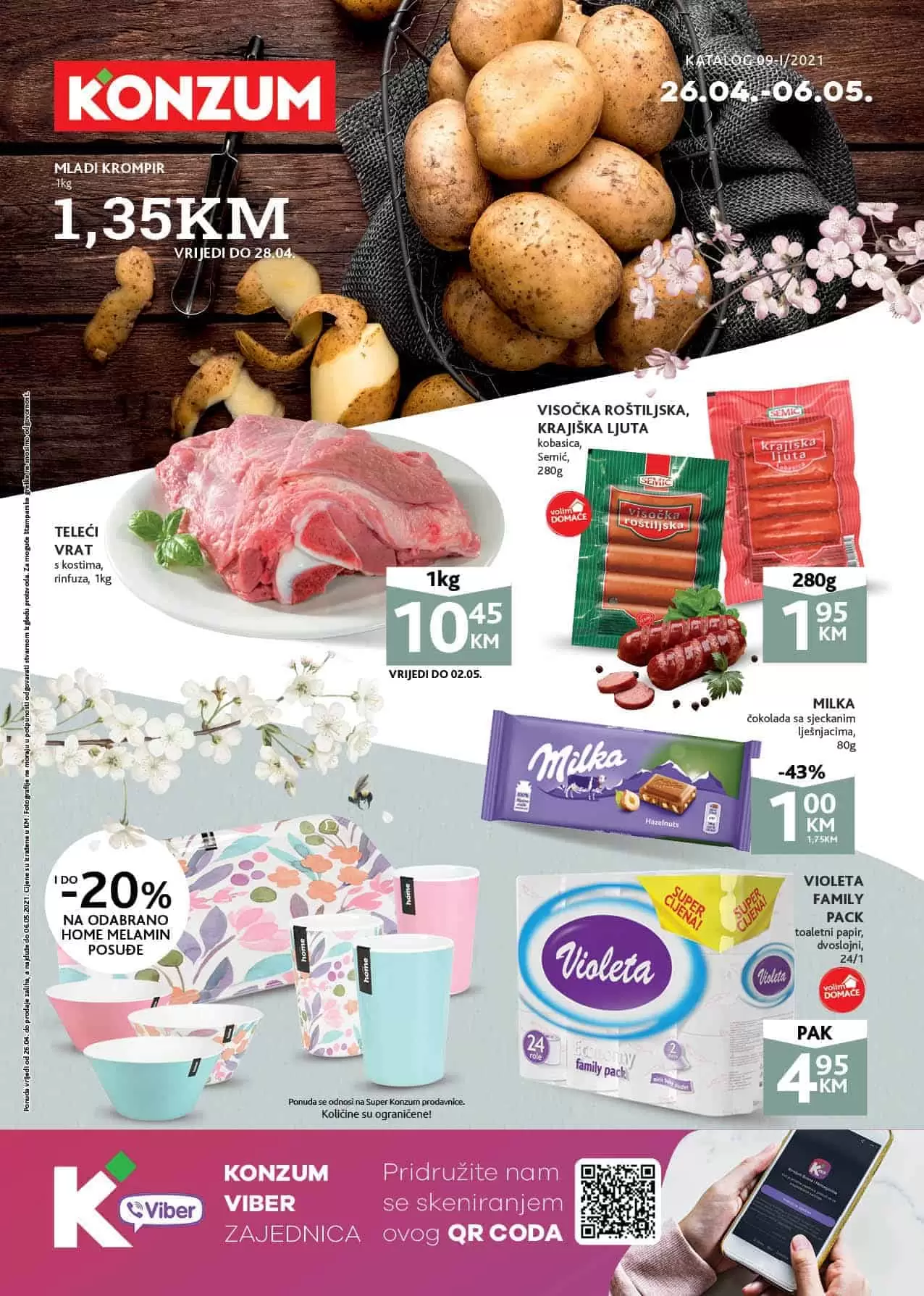 konzum zdravoljupci. konzum akcija. konzum katalog