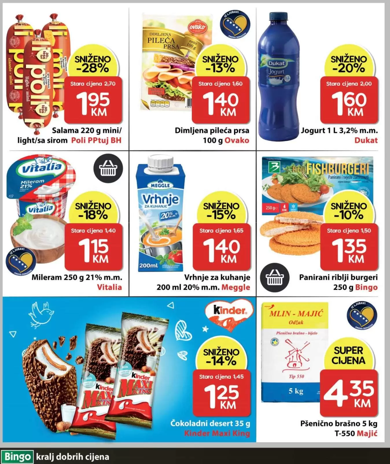 bingo katalog. bingo snizenje. bingo ljetna ponuda. 