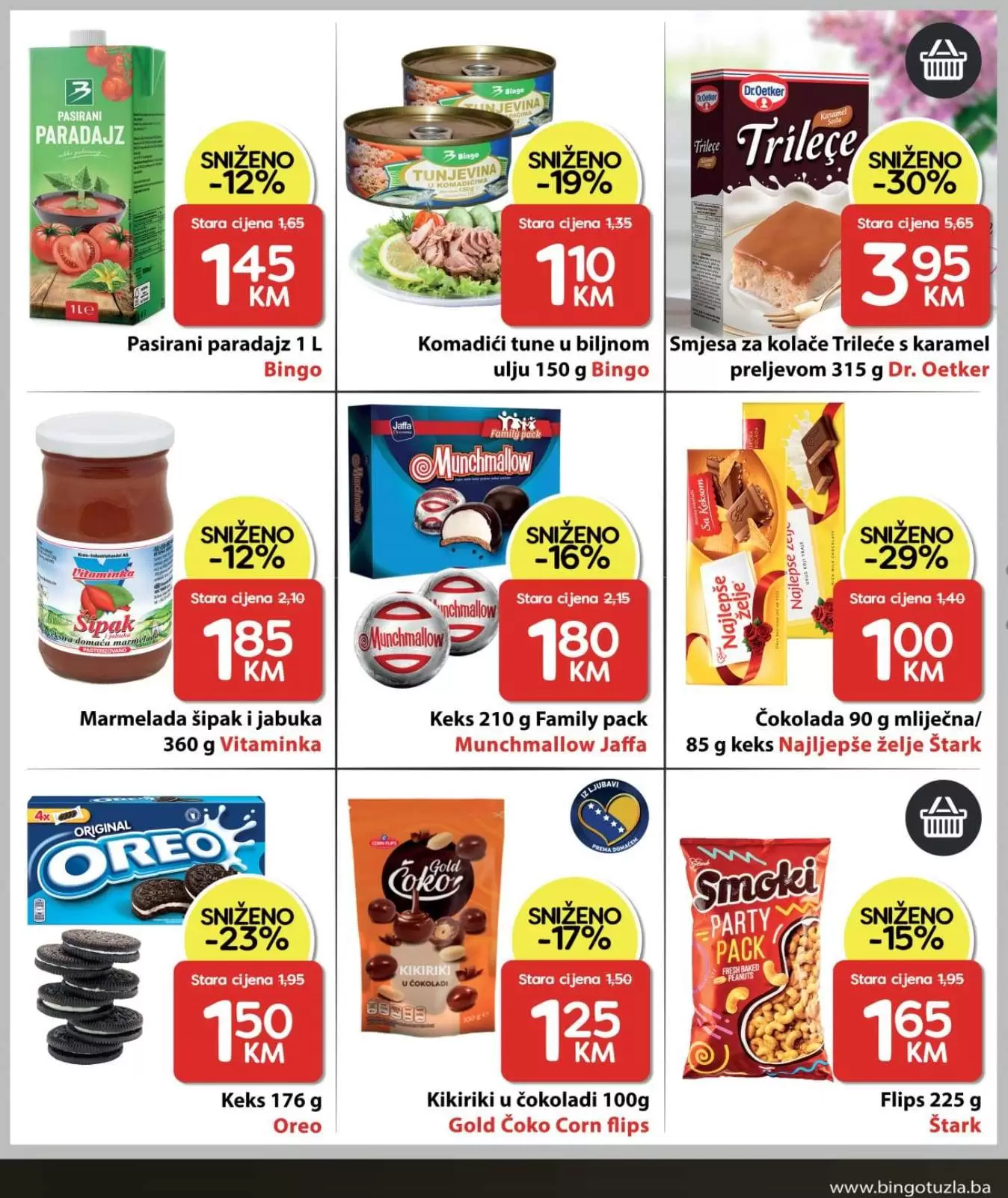 bingo katalog. bingo snizenje. bingo ljetna ponuda. 