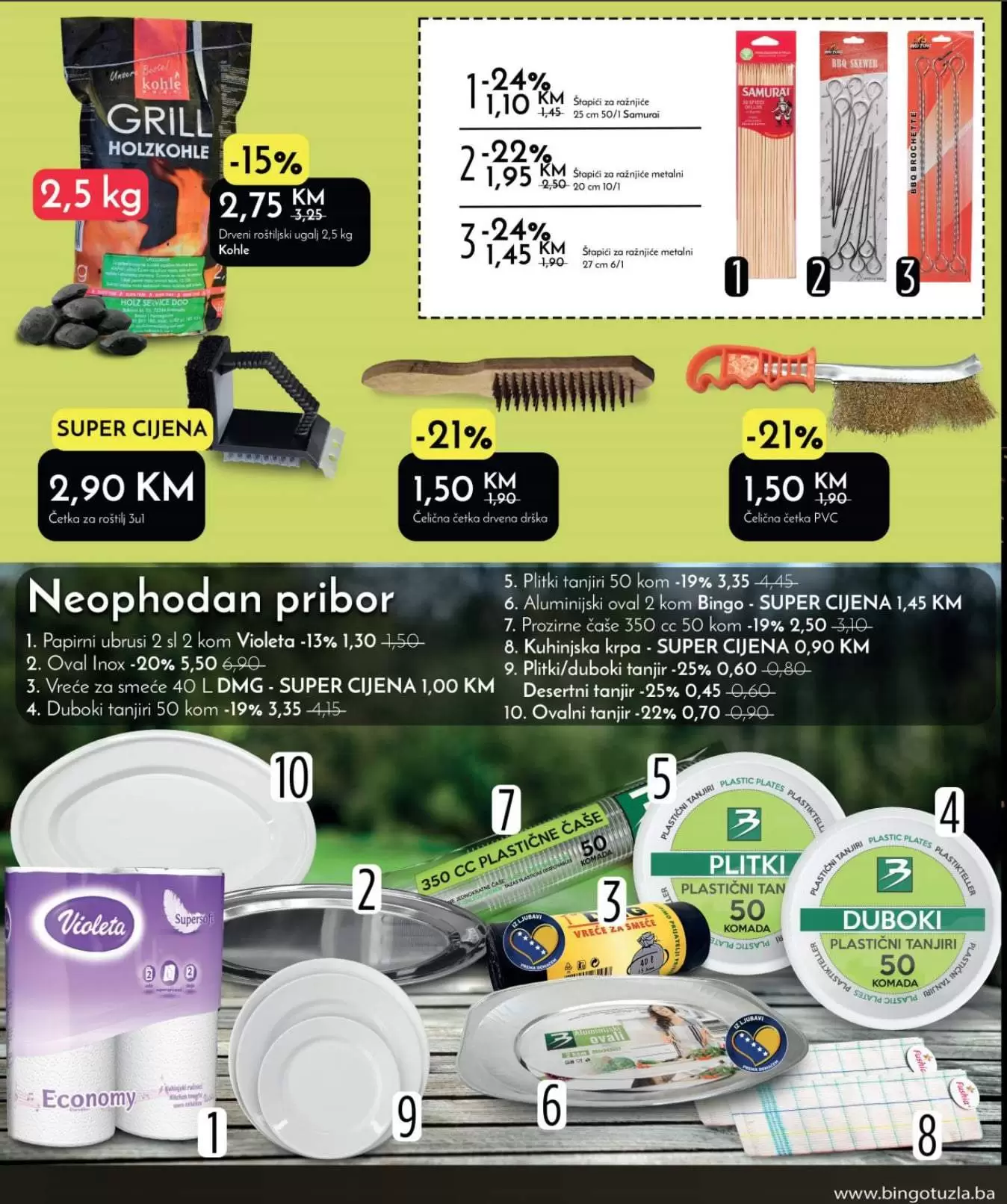 bingo katalog. bingo snizenje. bingo ljetna ponuda. 