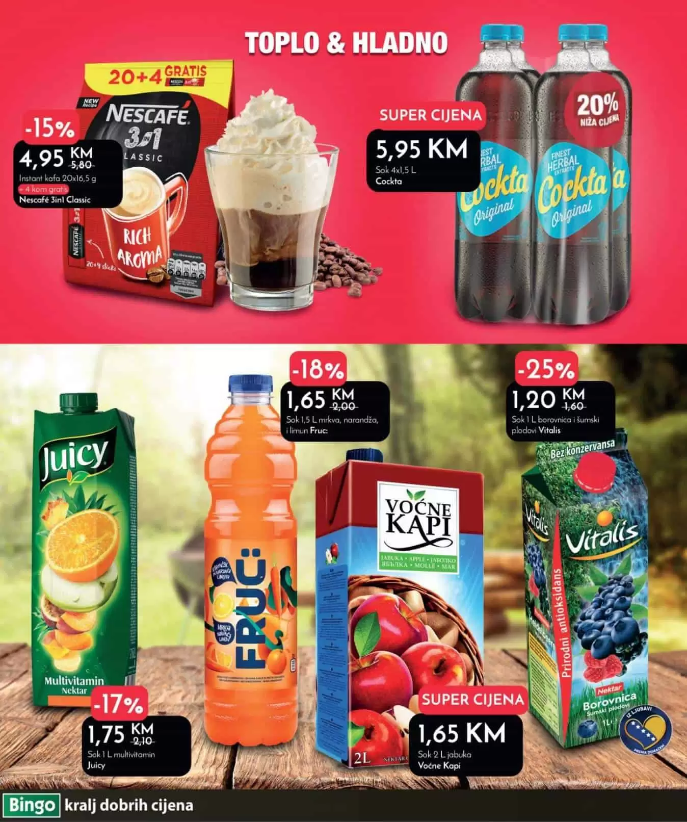 bingo katalog. bingo snizenje. bingo ljetna ponuda. 