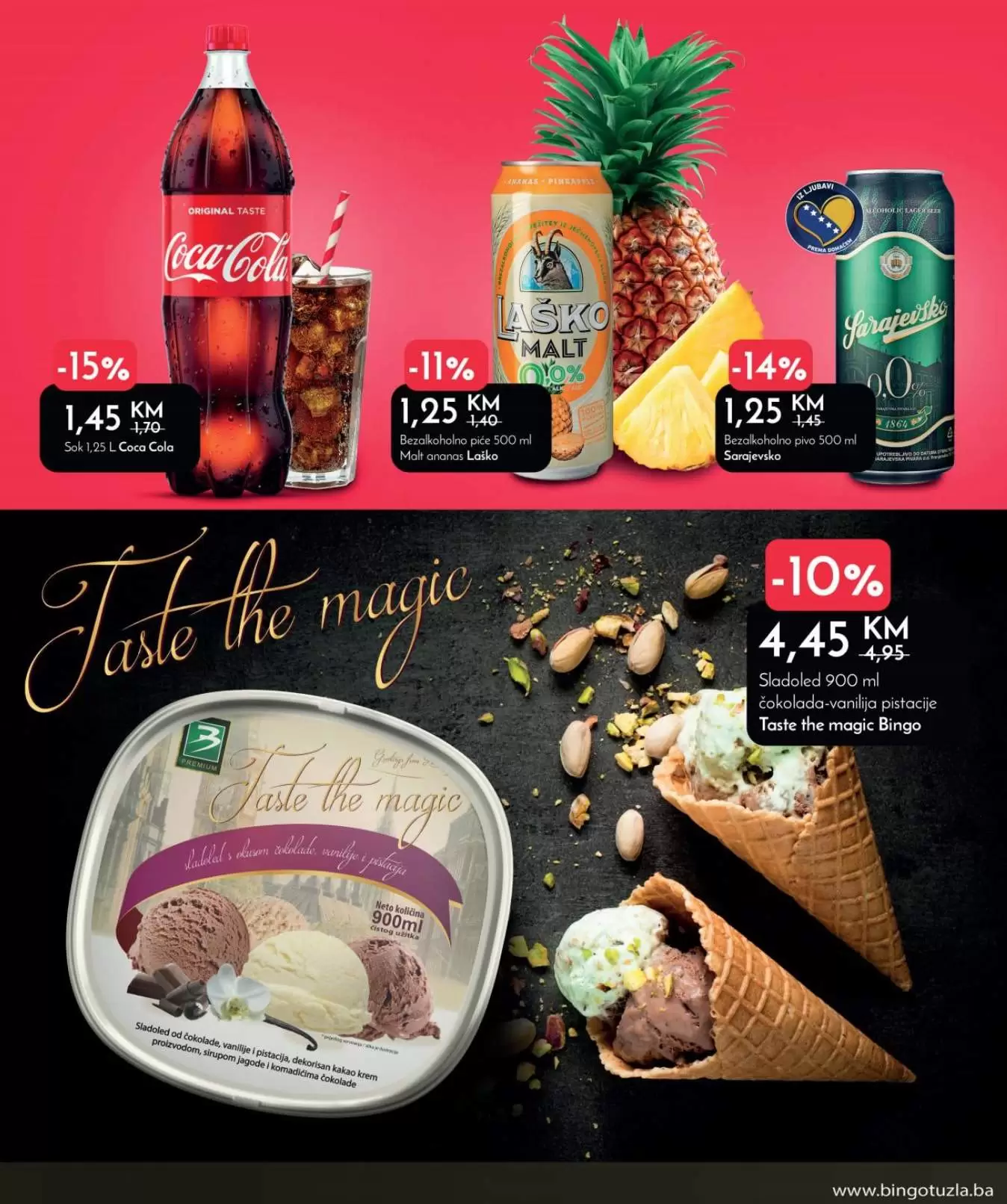 bingo akcijski katalog. bingo katalog. snizenje. akcija. 