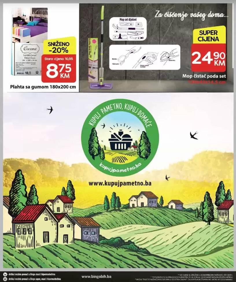 bingo akcijski katalog. snizenje. popust. akcija. snizeno.