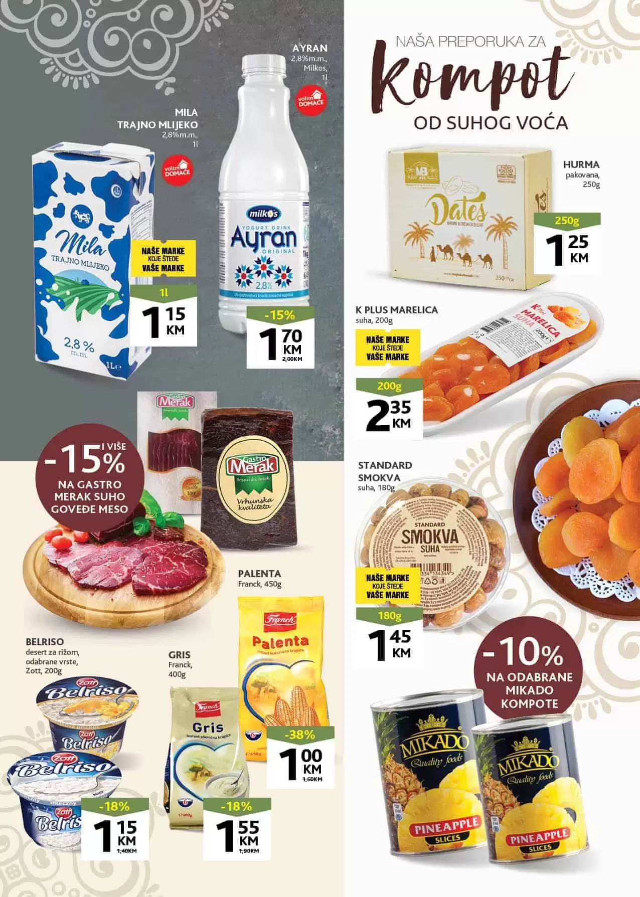 Konzum akcijski katalog. konzum snizenje. konzum akcija. snizeno. popust. katalog.