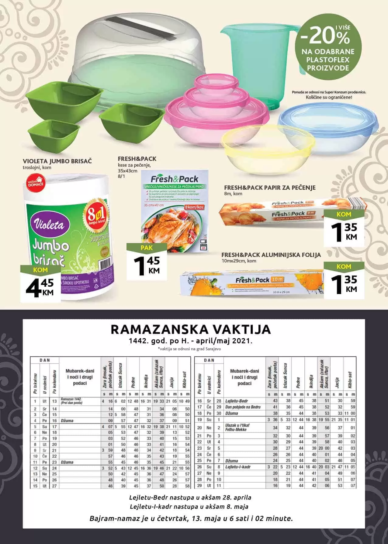 Konzum akcijski katalog. konzum snizenje. konzum akcija. snizeno. popust. katalog.