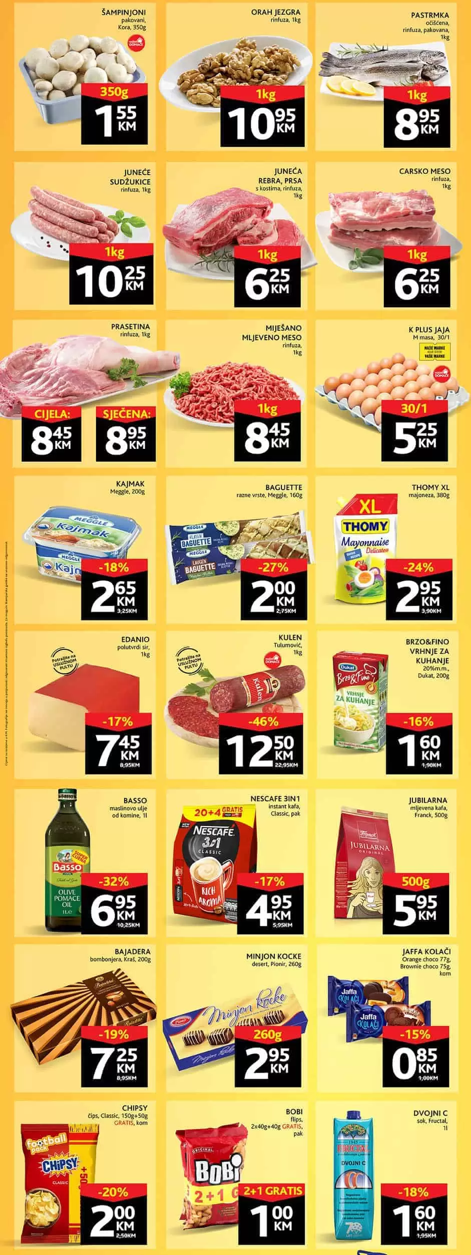 Konzum vikend akcija 29.04-02.05.2021. godine