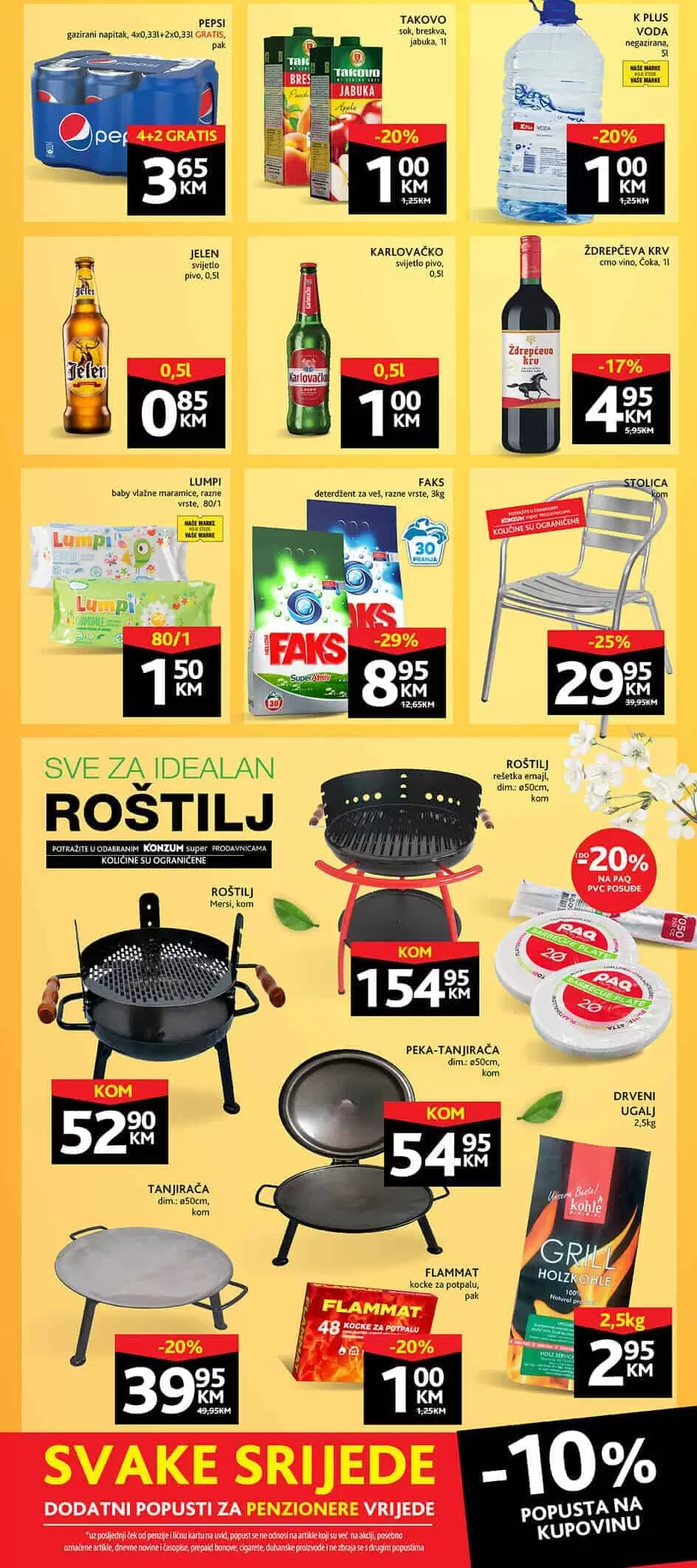 konzum snizenje. konzum akcija. konzum katalog. konzum popust. konzum raspodaja.