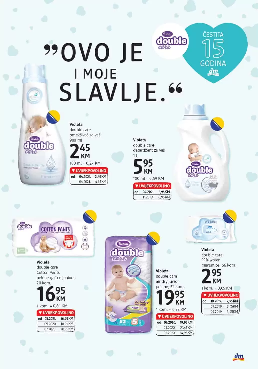 dm snizenje. dm akcijski katalog. popust. akcja. snizeno.