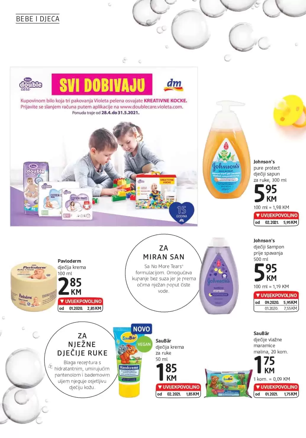 dm-akcijski-katalog cm cosmetic market. bingo. konzum. amko.