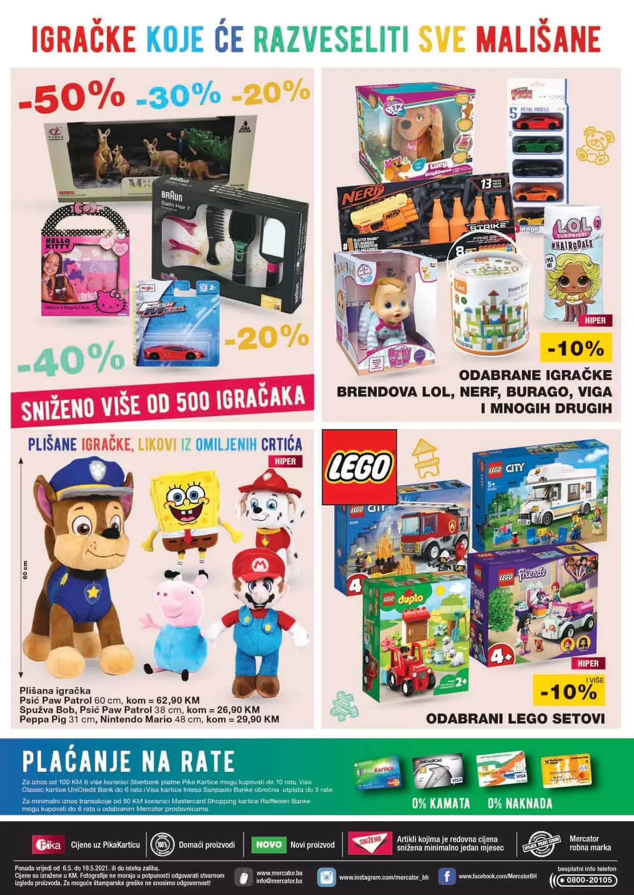 mercator kataloska akcija. mercator snizenje. mercator lozionicka.