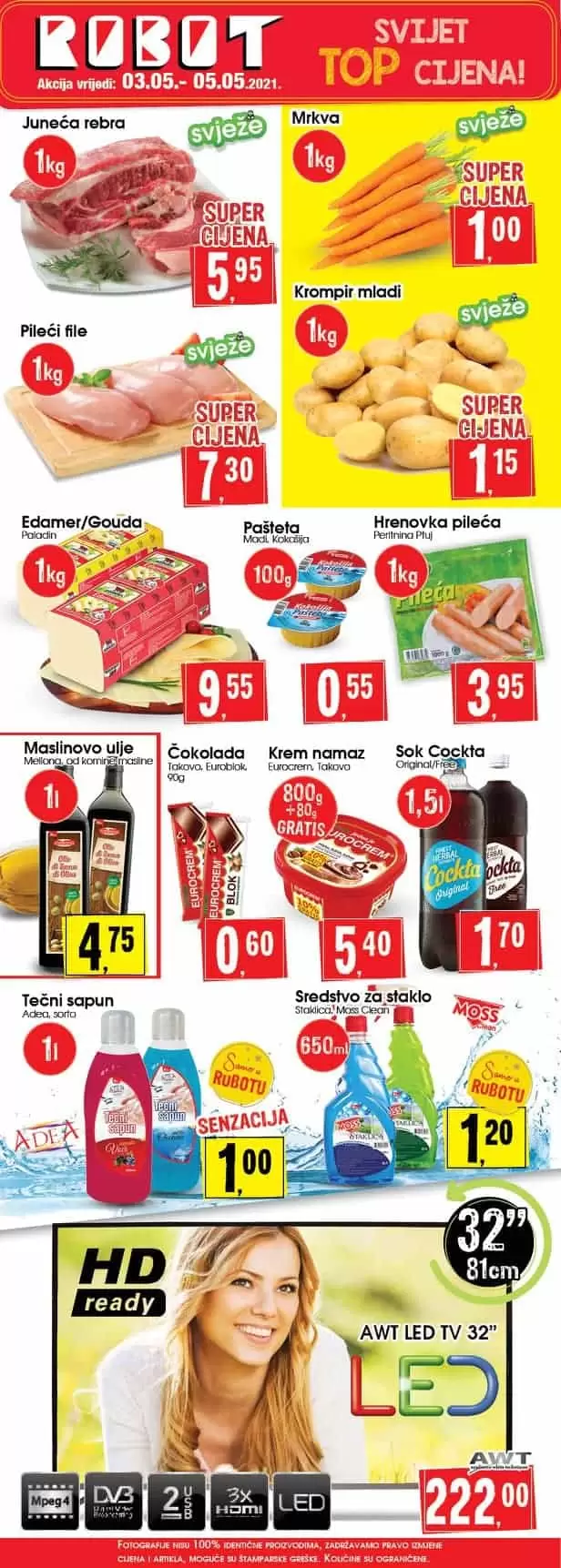 Robot akcijski katalog. robot katalog. kataloska akcija. snizenje. popust. 