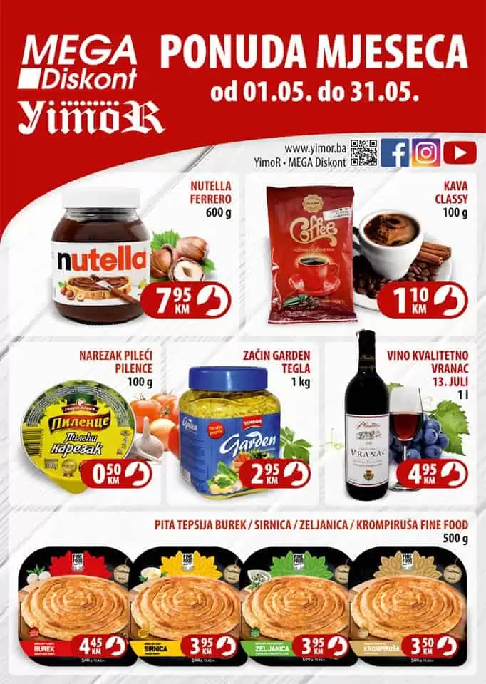 mega diskont super akcija. mega doskont snizenje. yimor super cijene. akcija. popusti. katalozi.  najbolje cijene bez dileme