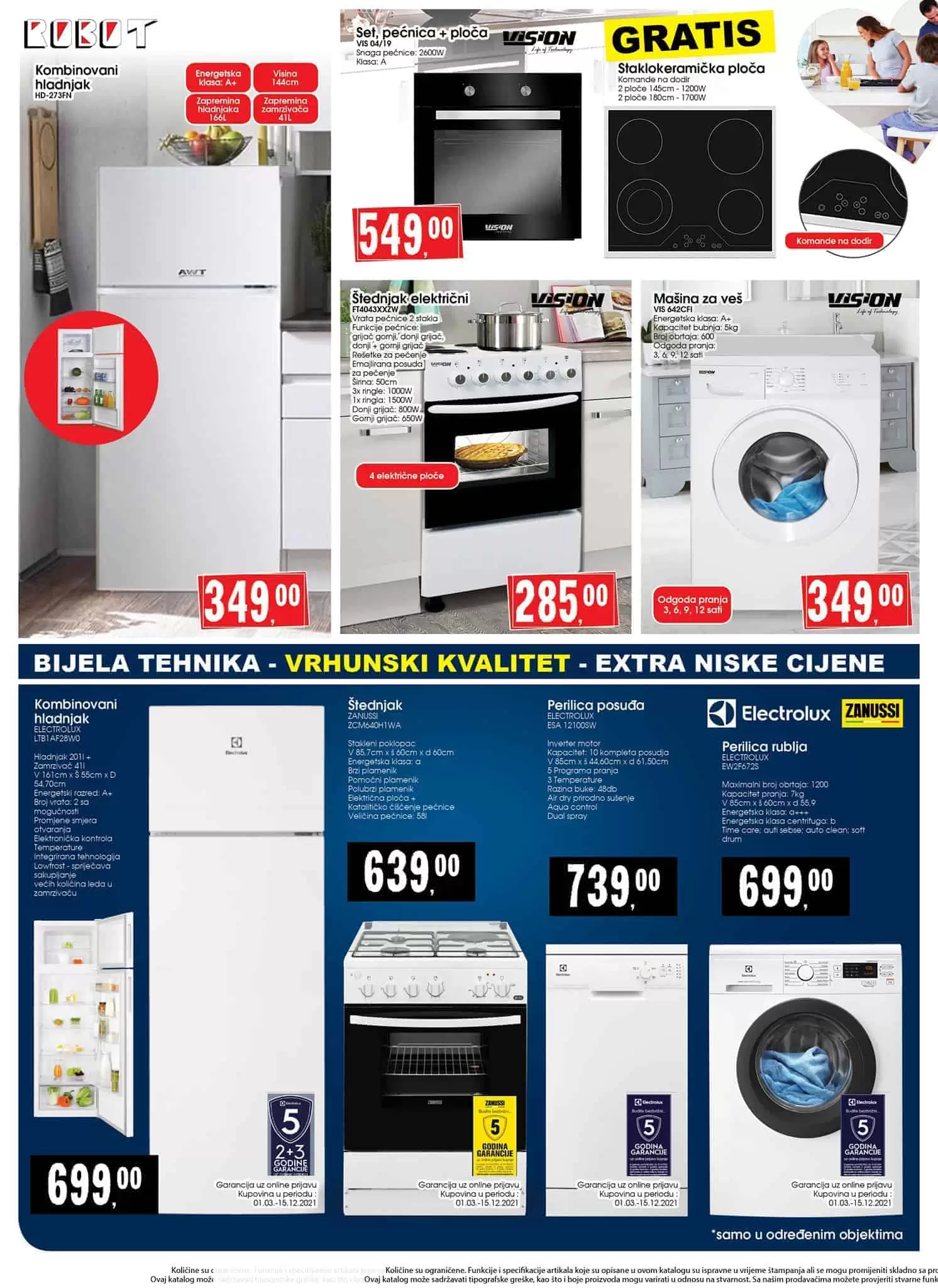 Robot akcijski katalog. snizenje. akcija. popust. snizeno. 