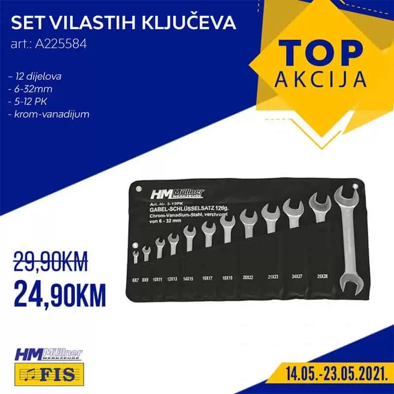 Fis TOP akcija. Fis snizenje. 