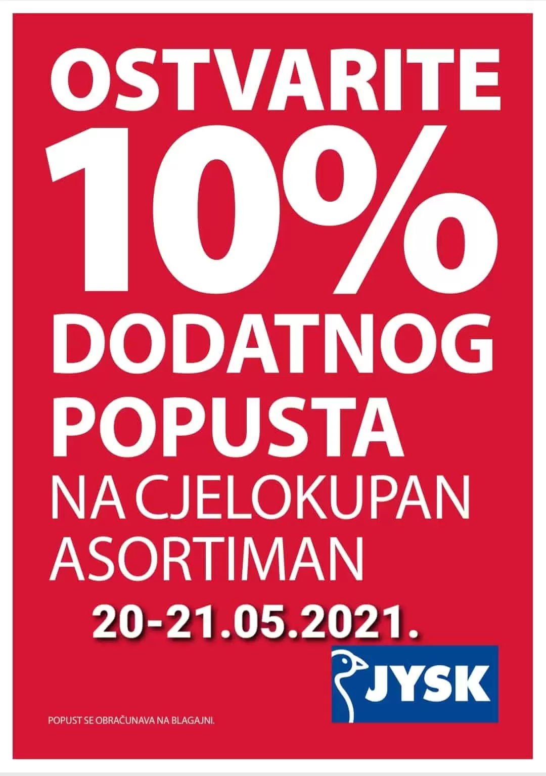 JYSK akcijski katalog. snizenje. popust. akcija. popusti. online kupovina. covid 19. korona virus.