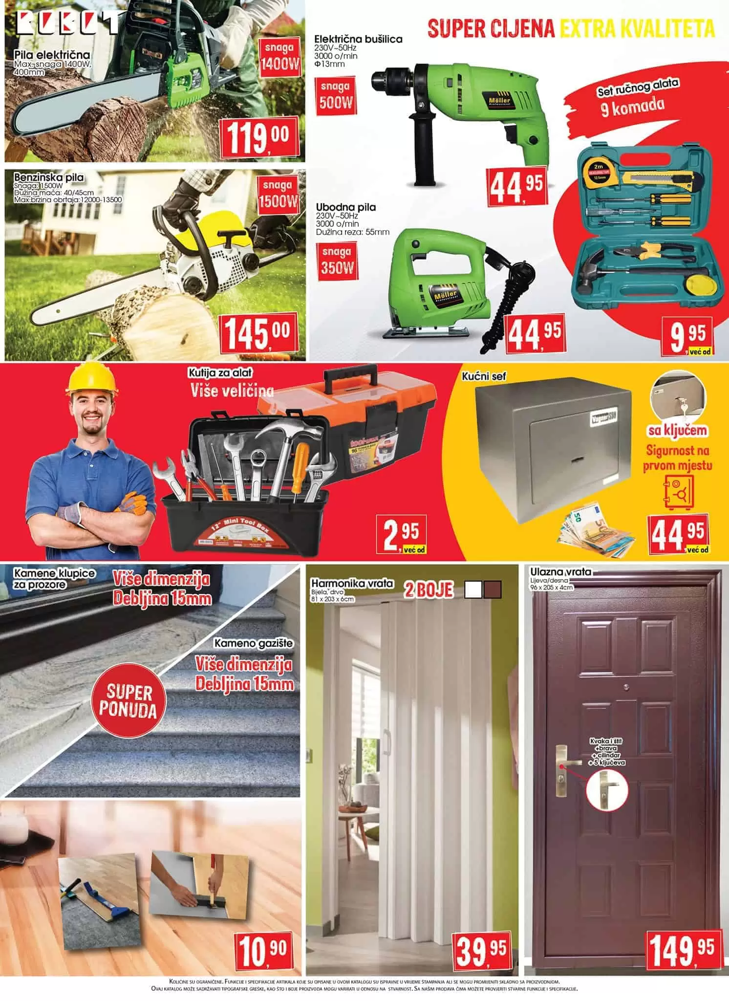 Robot akcijski katalog. snizenje. akcija. popust. snizeno.