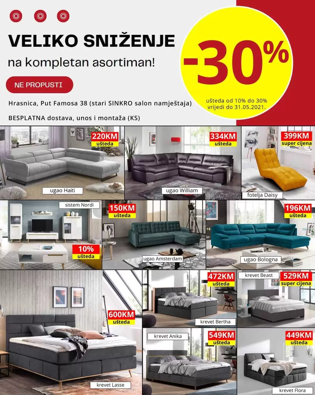 sinmax bivsi sinkro salon namjestaja. Sinmax salon namjestaja