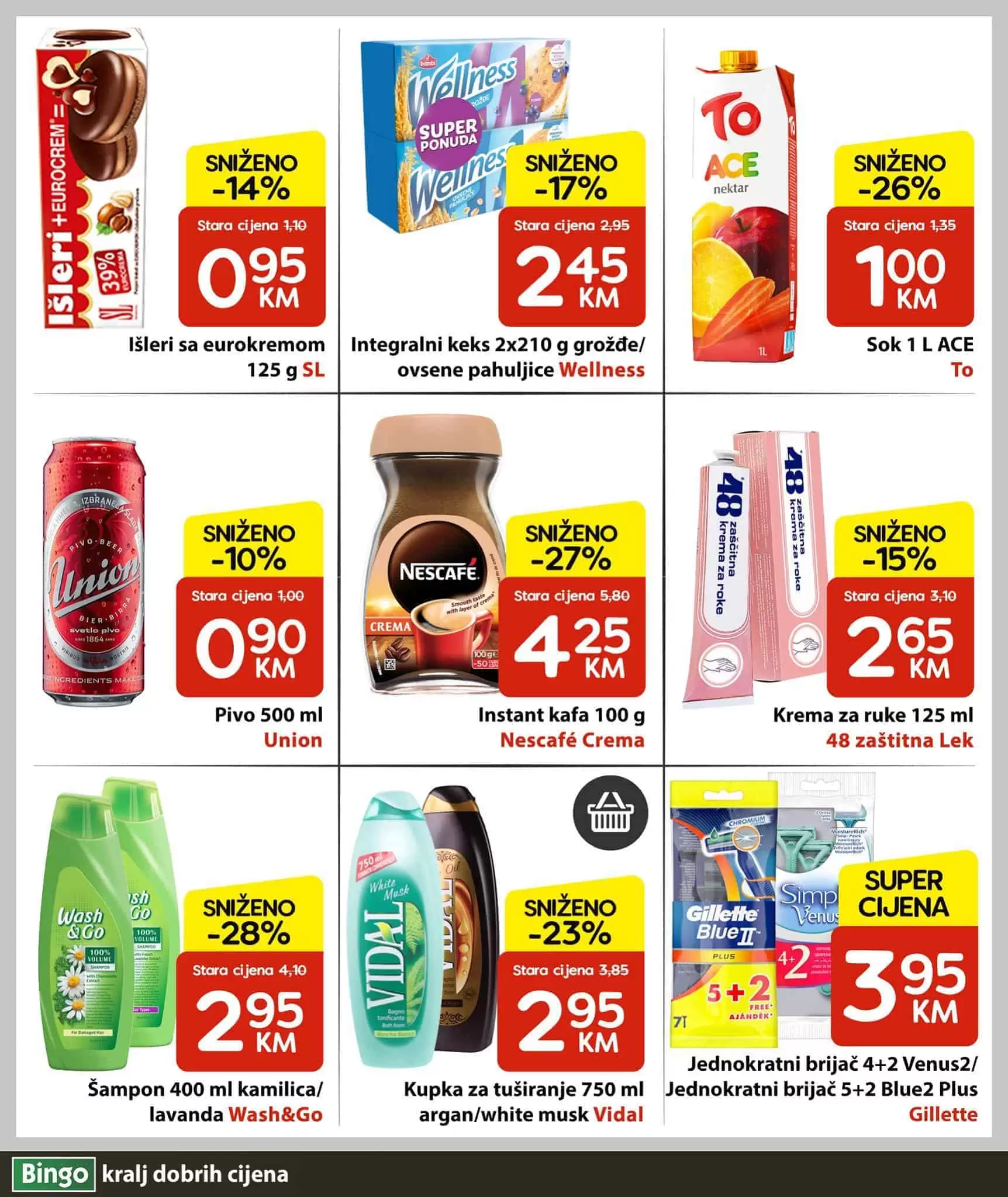 bingo katalog. bingo snizenje. bingo akcija.