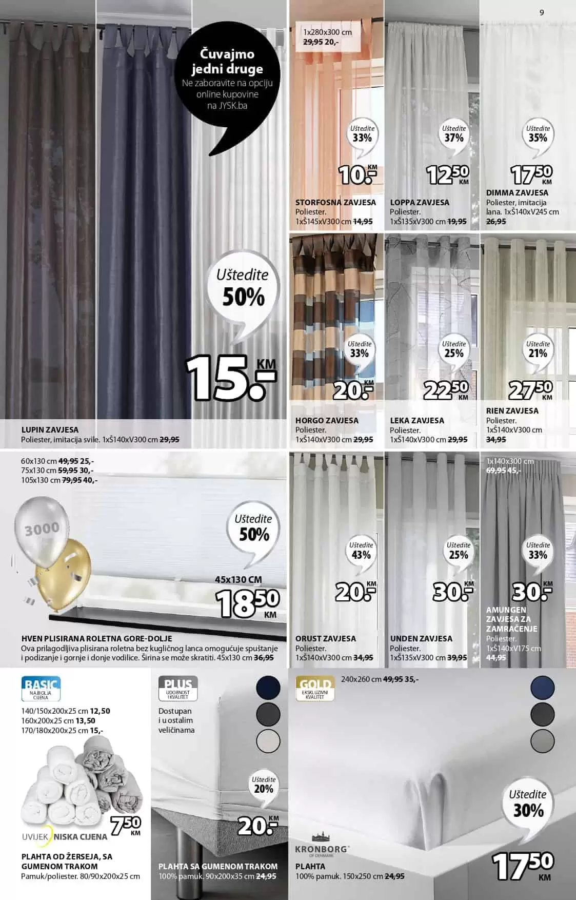 jysk akcijski katalog. snizenje. popust, korona virus. online kupovina. 