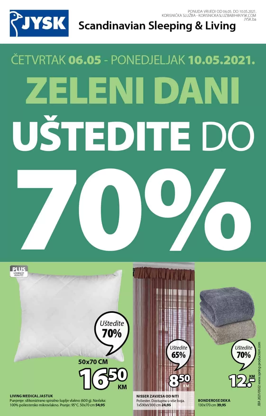 Jysk akcijski katalog. snizenje. akcija. popust. katalog. 