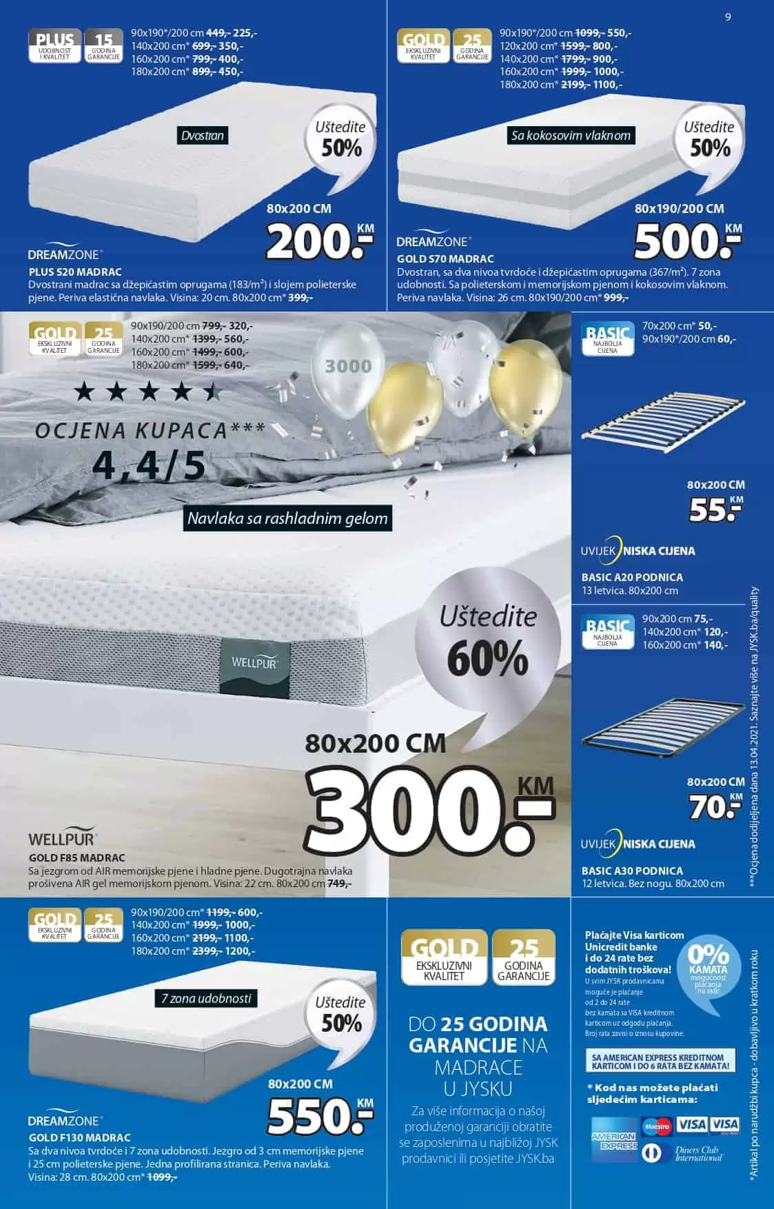 JYSK akcijski katalog. snizenje. popust. akcija. popusti. online kupovina. covid 19. korona virus. 