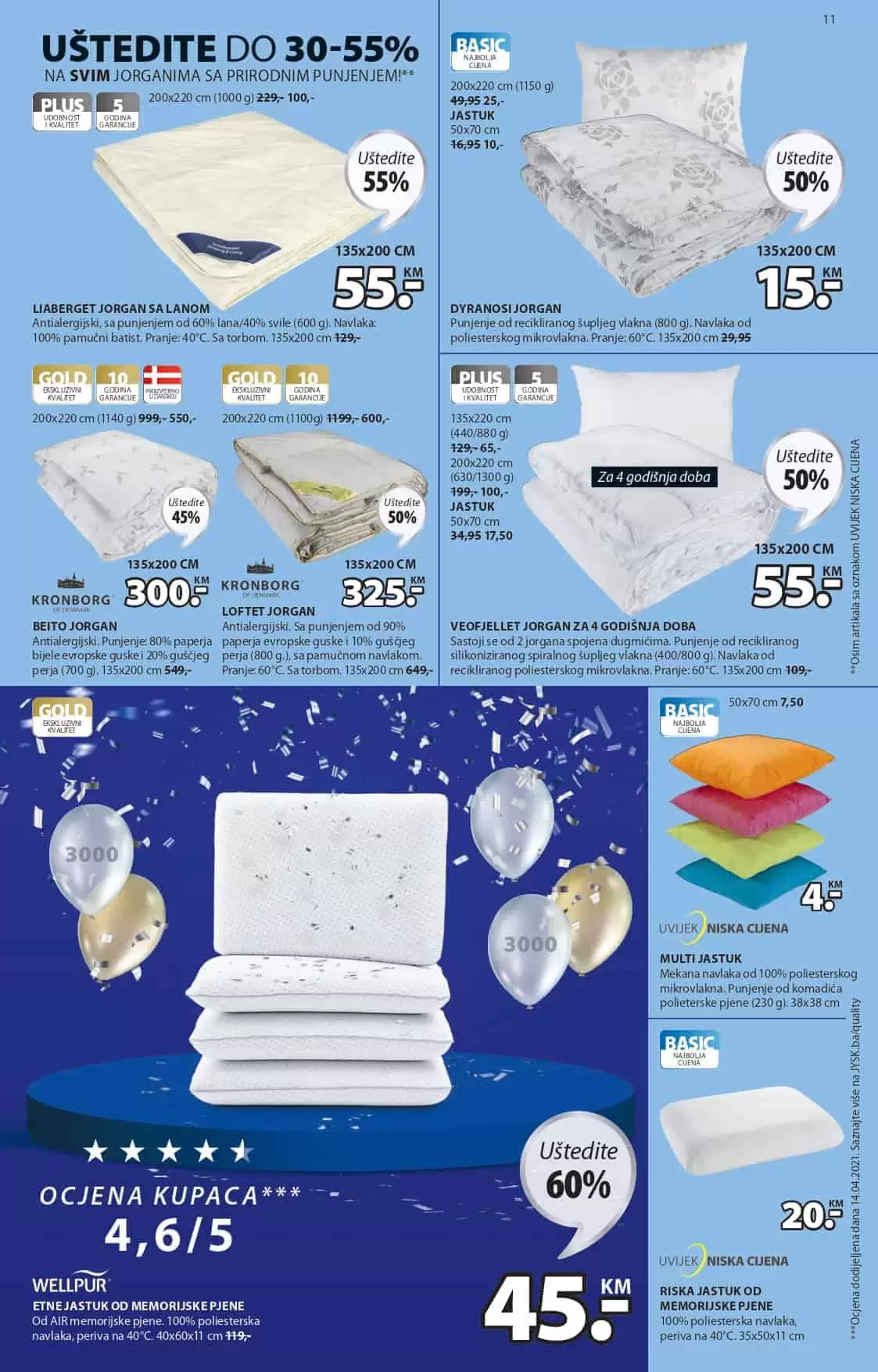 Jysk akcijski katalog. snizenje. akcija. popust. katalog. 