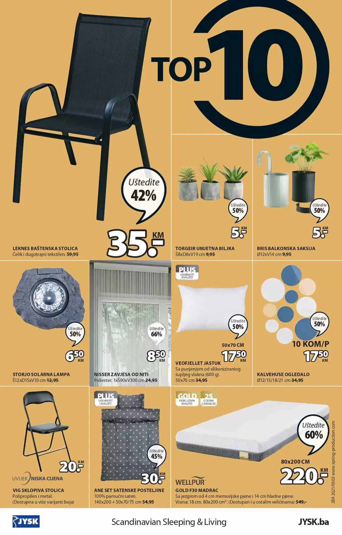 JYSK akcijski katalog. snizenje. popust. akcija. popusti. online kupovina. covid 19. korona virus. 