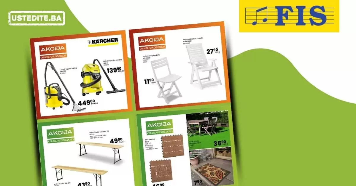 Fis akcijski katalog. snizenje. akcija. popust. snizeno.