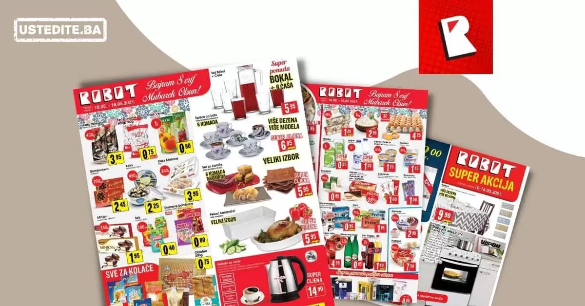 robot akcijski katalog. snizenje. akcija. popust. bingo. konzum. fis. popusti. snizeno.