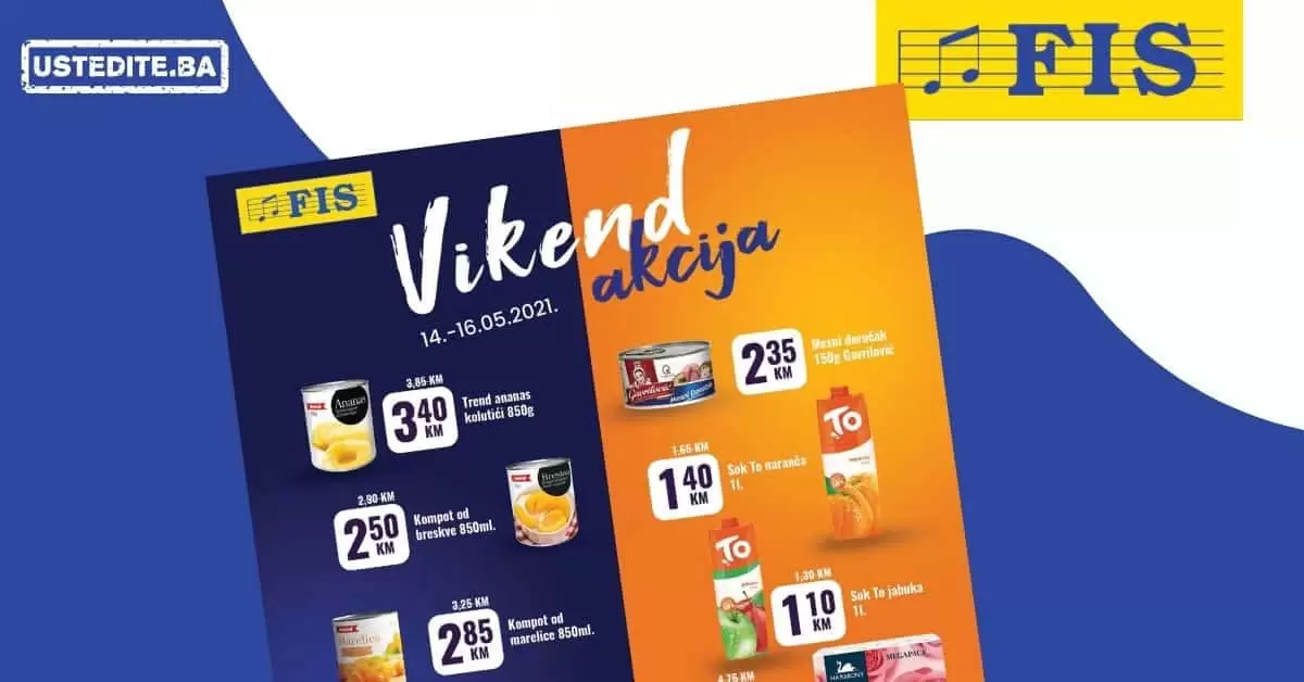 Fis snizenje. fis kupujte sa zadovoljstvom. fis akcija. popustvi. snizeno