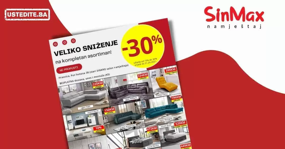 sinmax bivsi sinkro salon namjestaja. Sinmax salon namjestaja