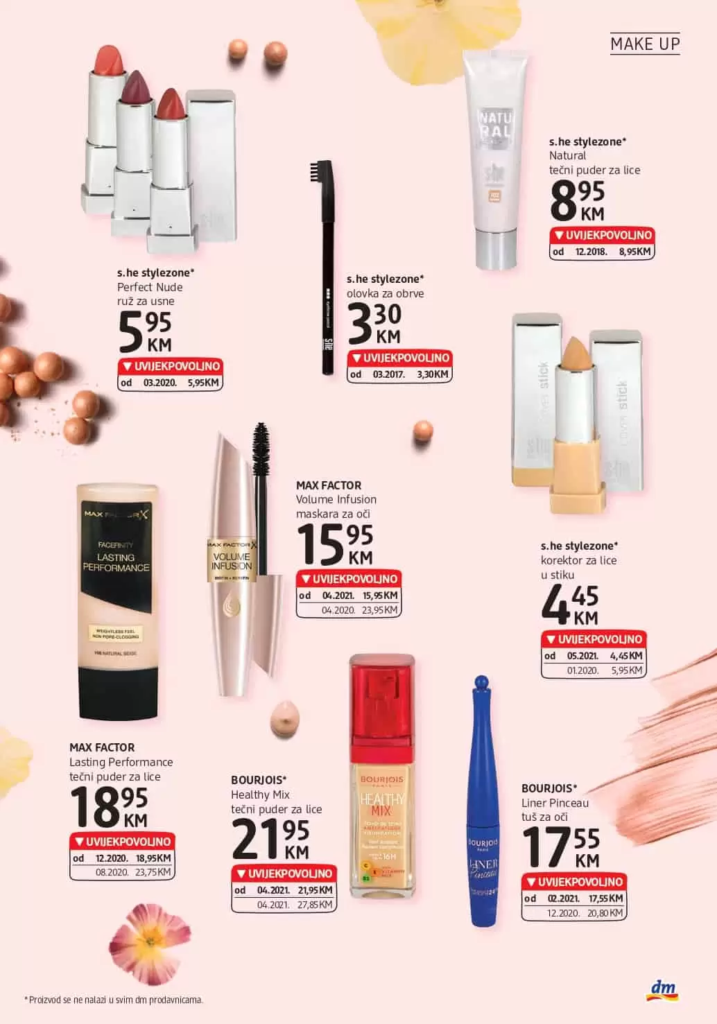 dm snizenje. dm akcijski katalog. popust. akcja. snizeno.