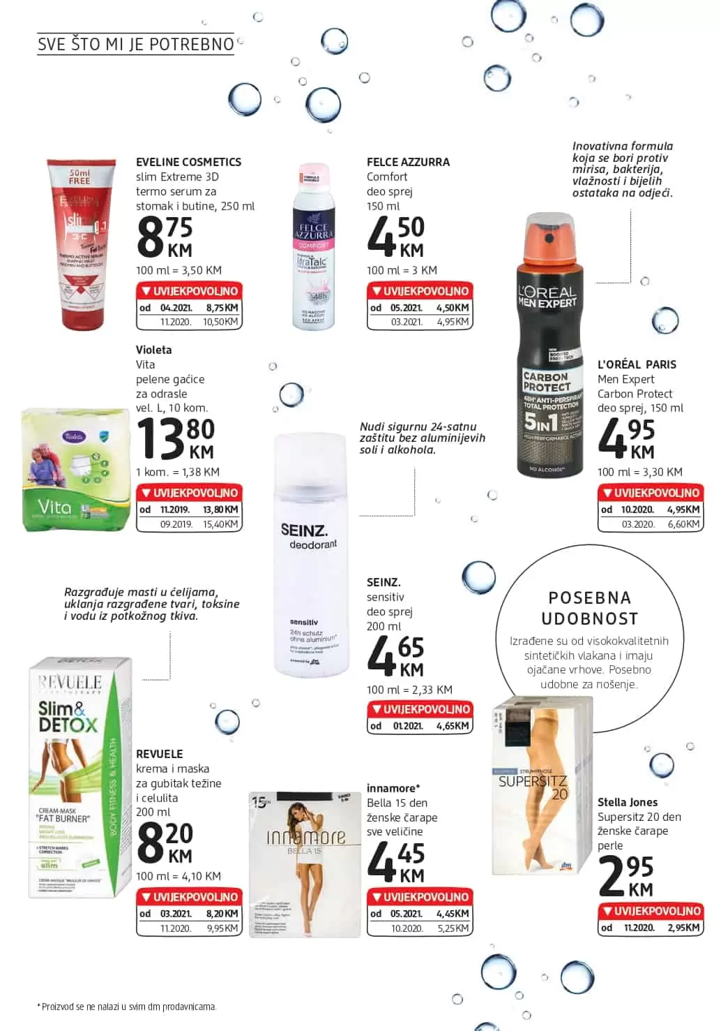 dm snizenje. dm akcijski katalog. popust. akcja. snizeno.