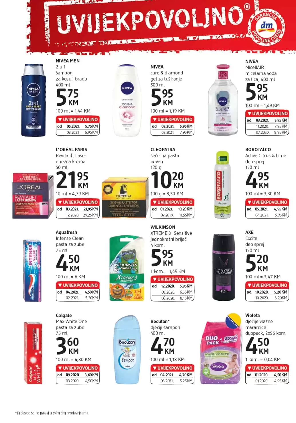 dm snizenje. dm akcijski katalog. popust. akcja. snizeno.