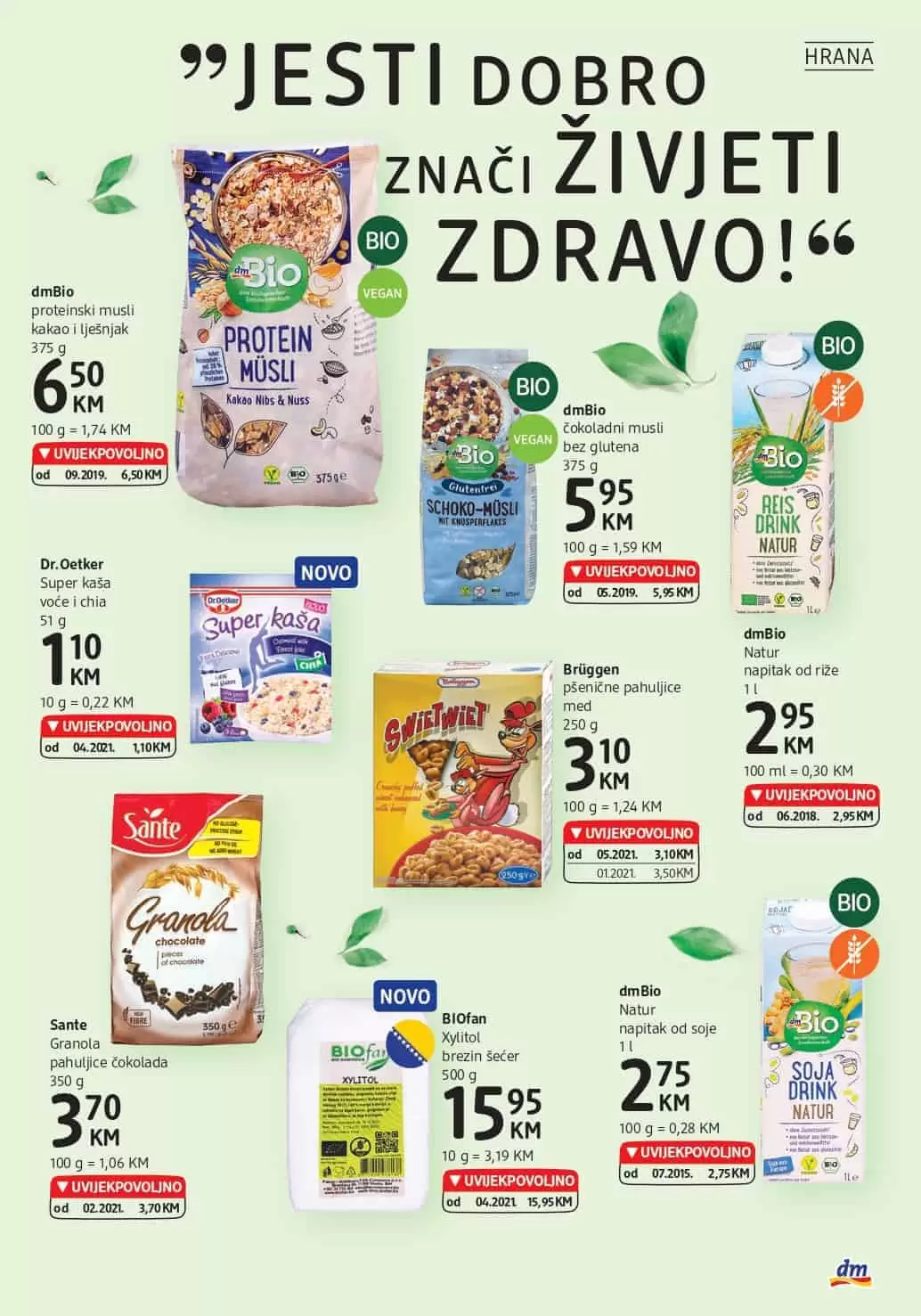 dm snizenje. dm akcijski katalog. popust. akcja. snizeno.