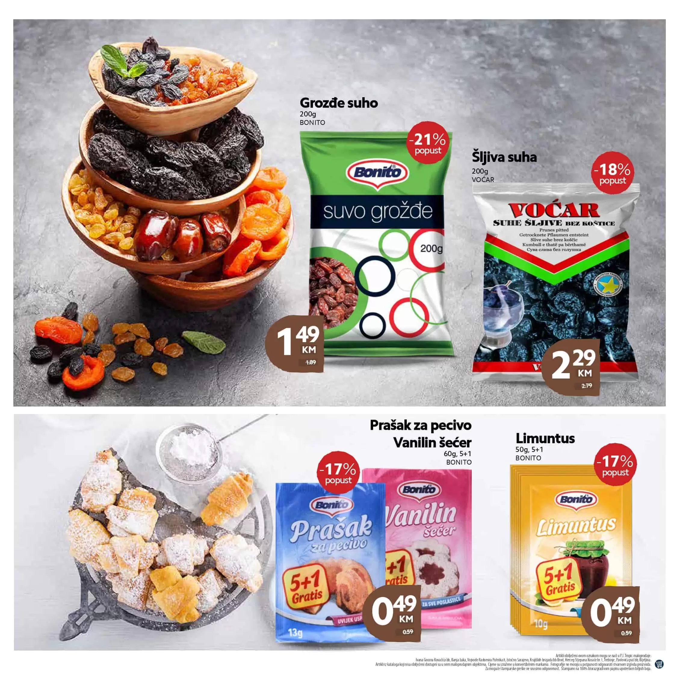 tropic akcijski katalog. snizenje. akcija. popust. katalog. snizeno.