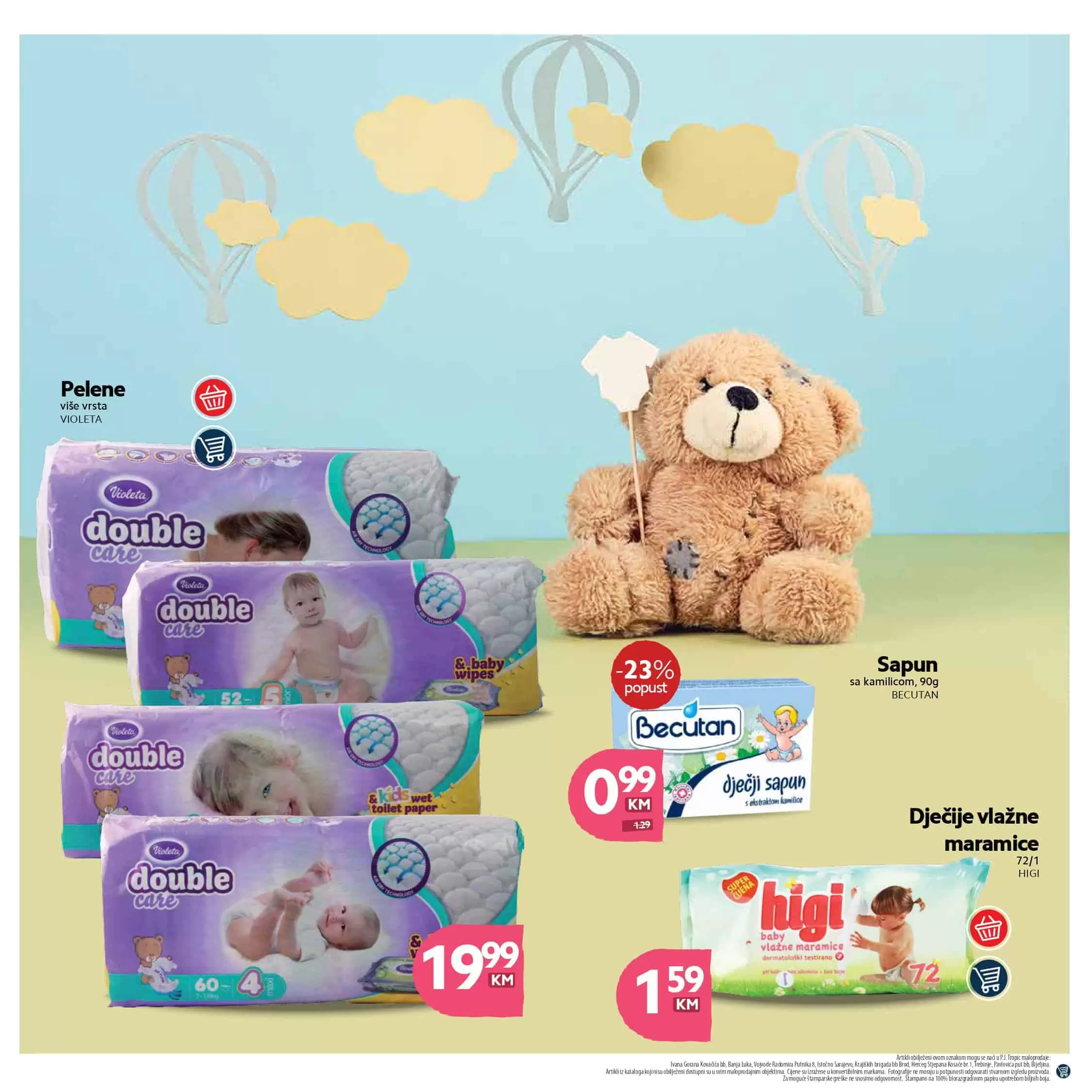 tropic akcijski katalog. snizenje. akcija. popust. katalog. snizeno.