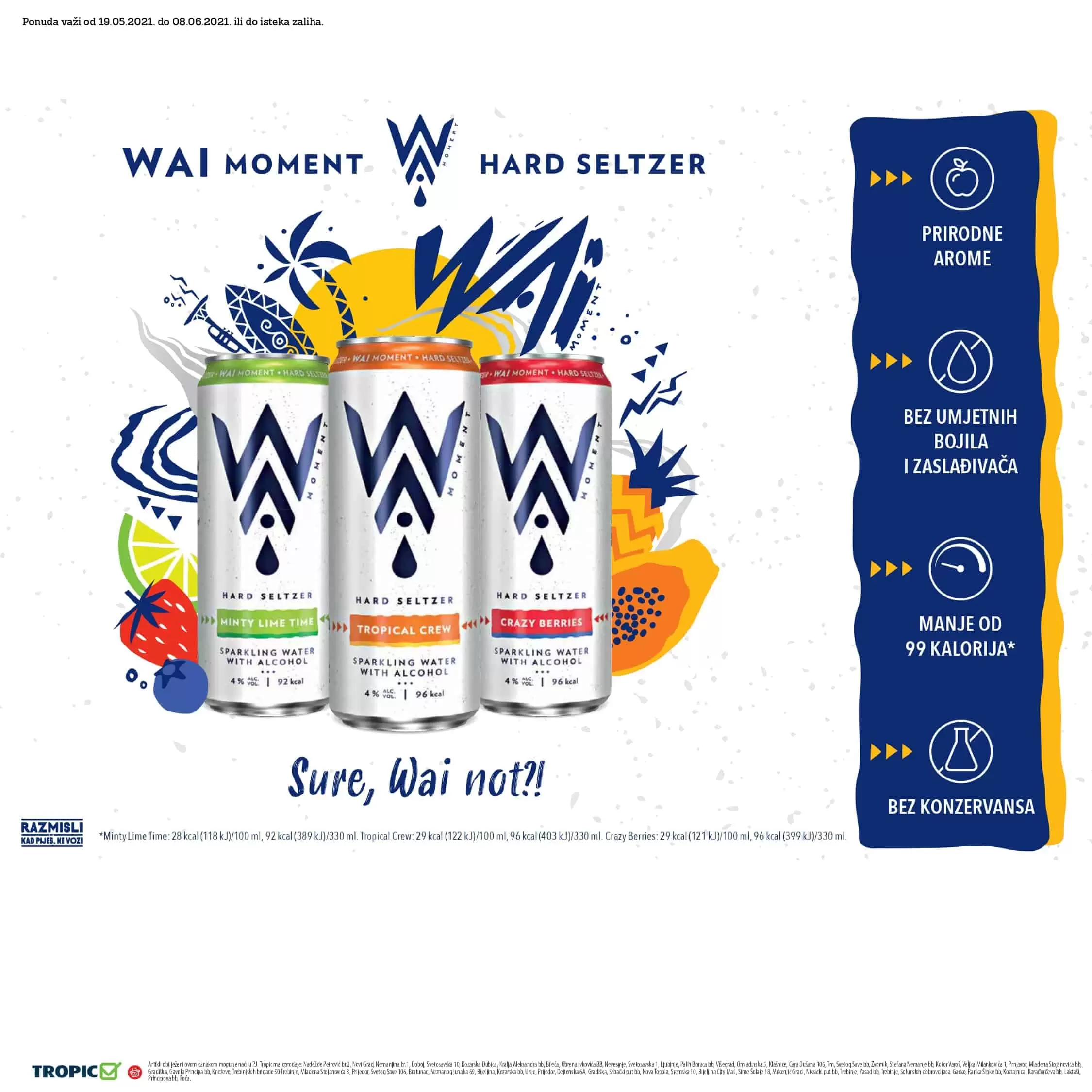 tropic akcijski katalog. snizenje. akcija. popust. katalog. snizeno.