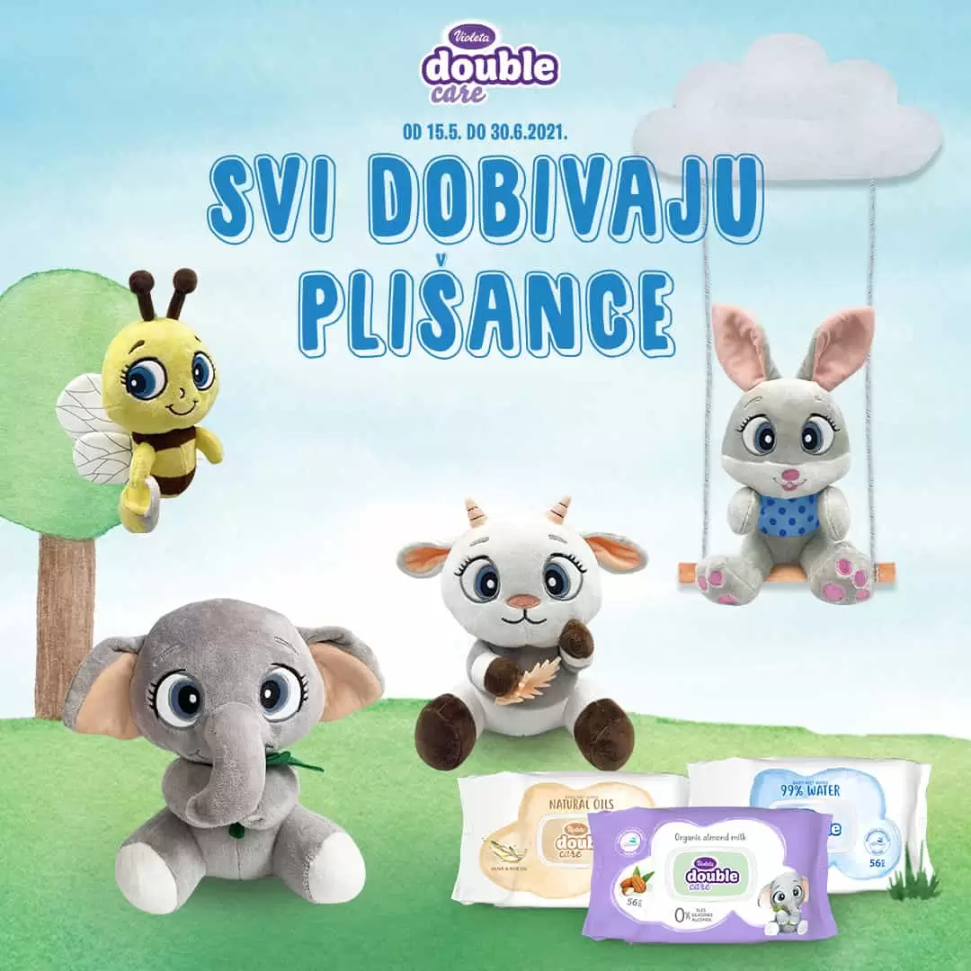 violeta double care pelene poklon uz kupovinu.