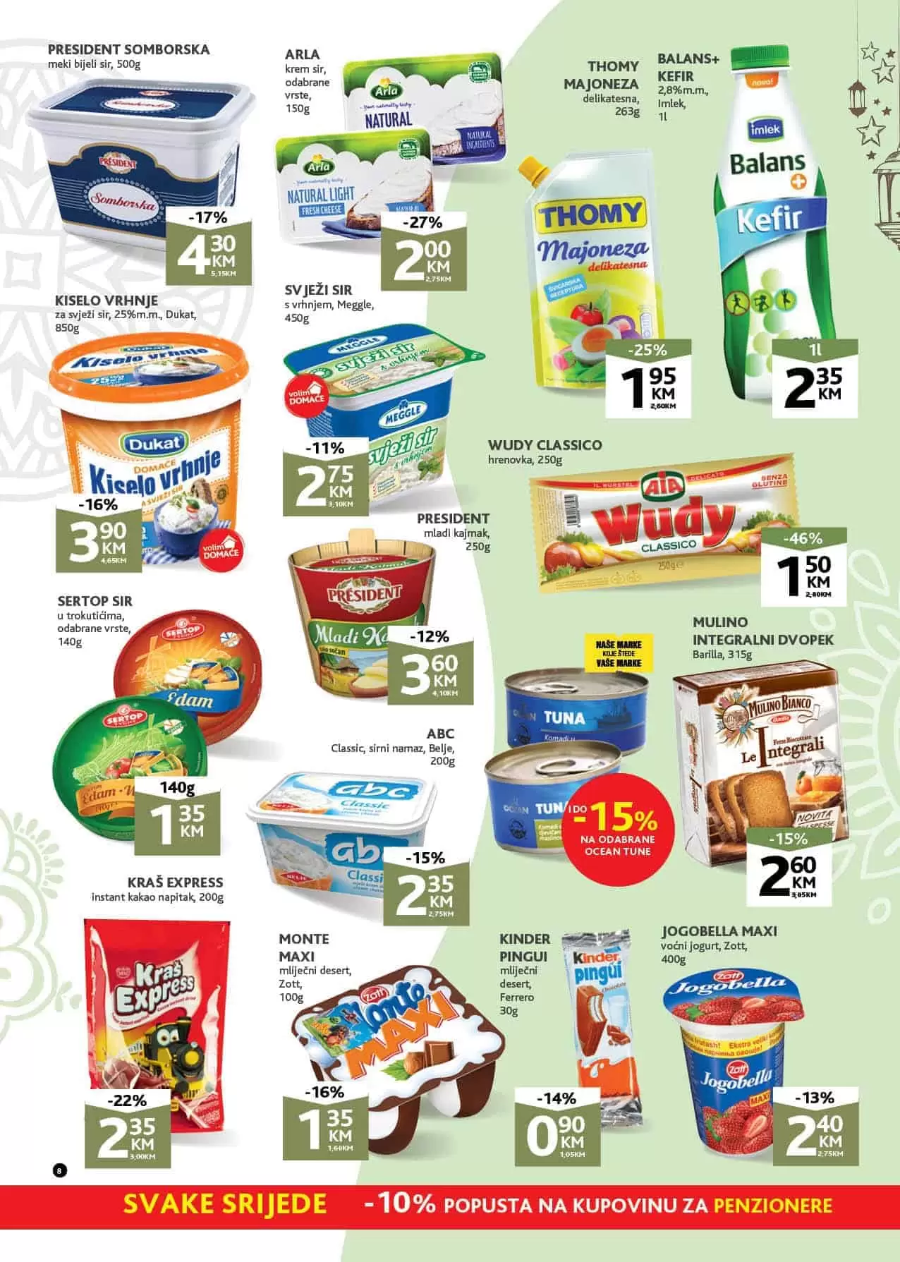 konzum zdravoljupci. konzum akcija. konzum katalog 