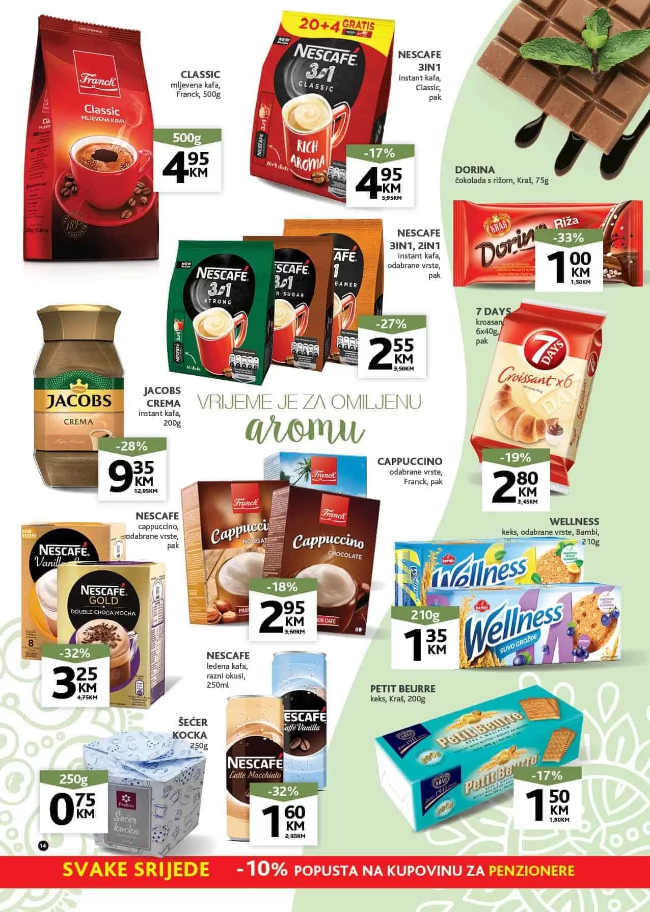 konzum zdravoljupci. konzum akcija. konzum katalog 