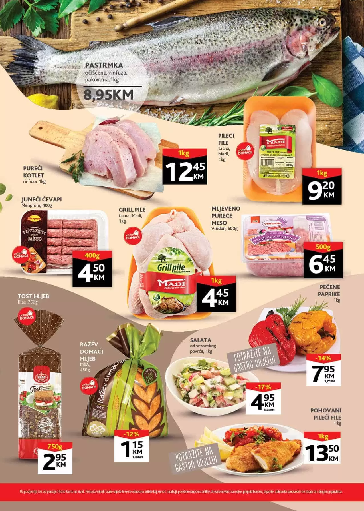 Konzum akcijski katalog. korona virus. snizenje. akcija. popusti. snizeno. ramazan.