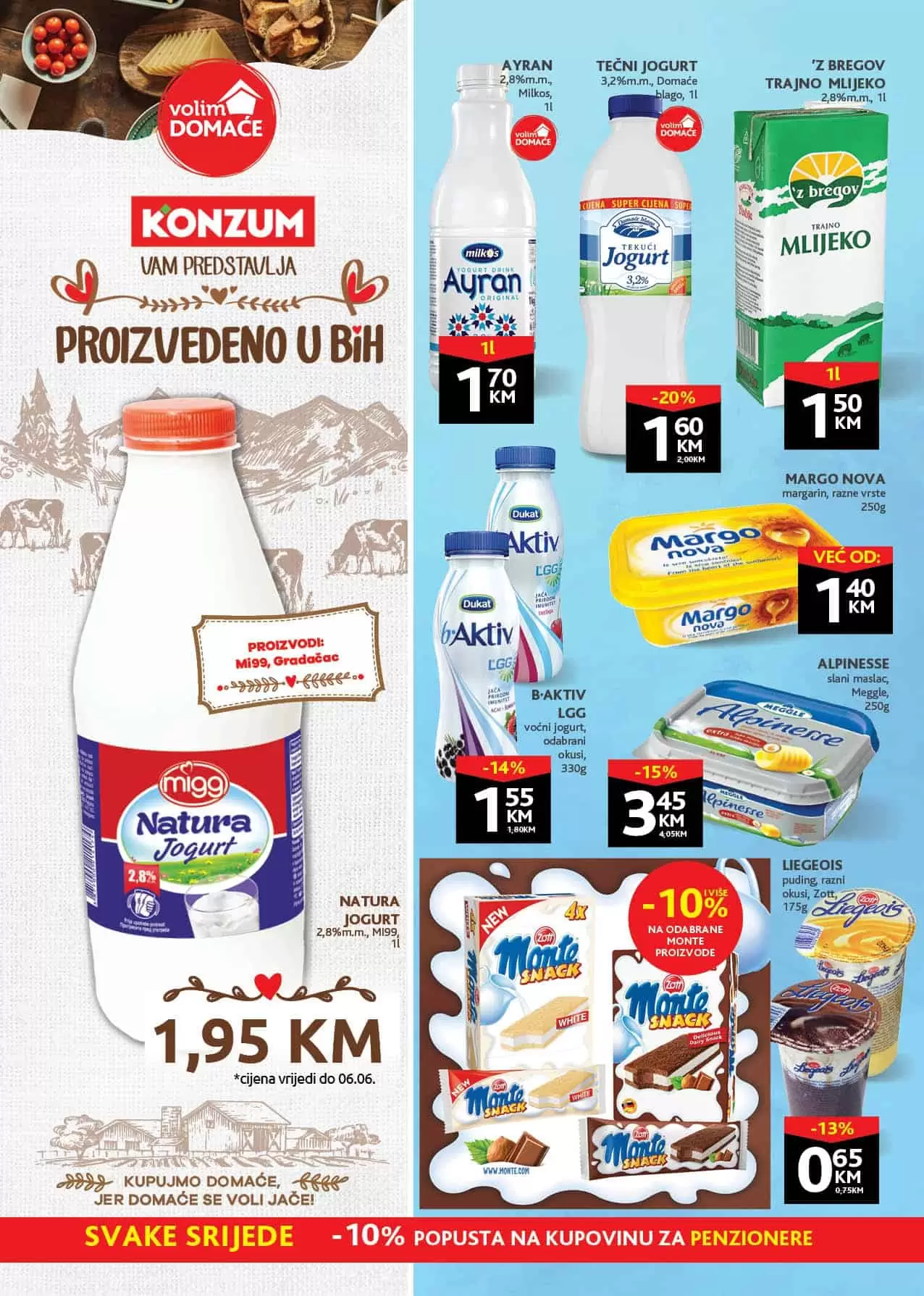 konzum. konzum kataloz. konzum snizenje. akcija. popust.