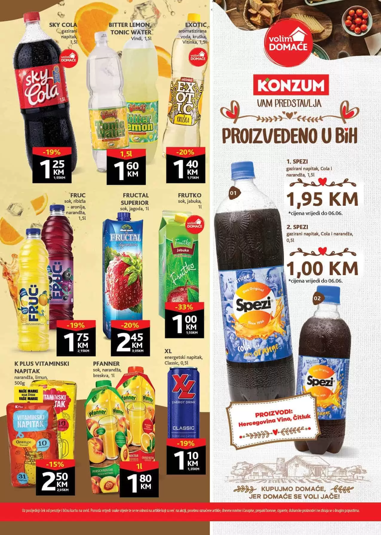konzum. konzum kataloz. konzum snizenje. akcija. popust.