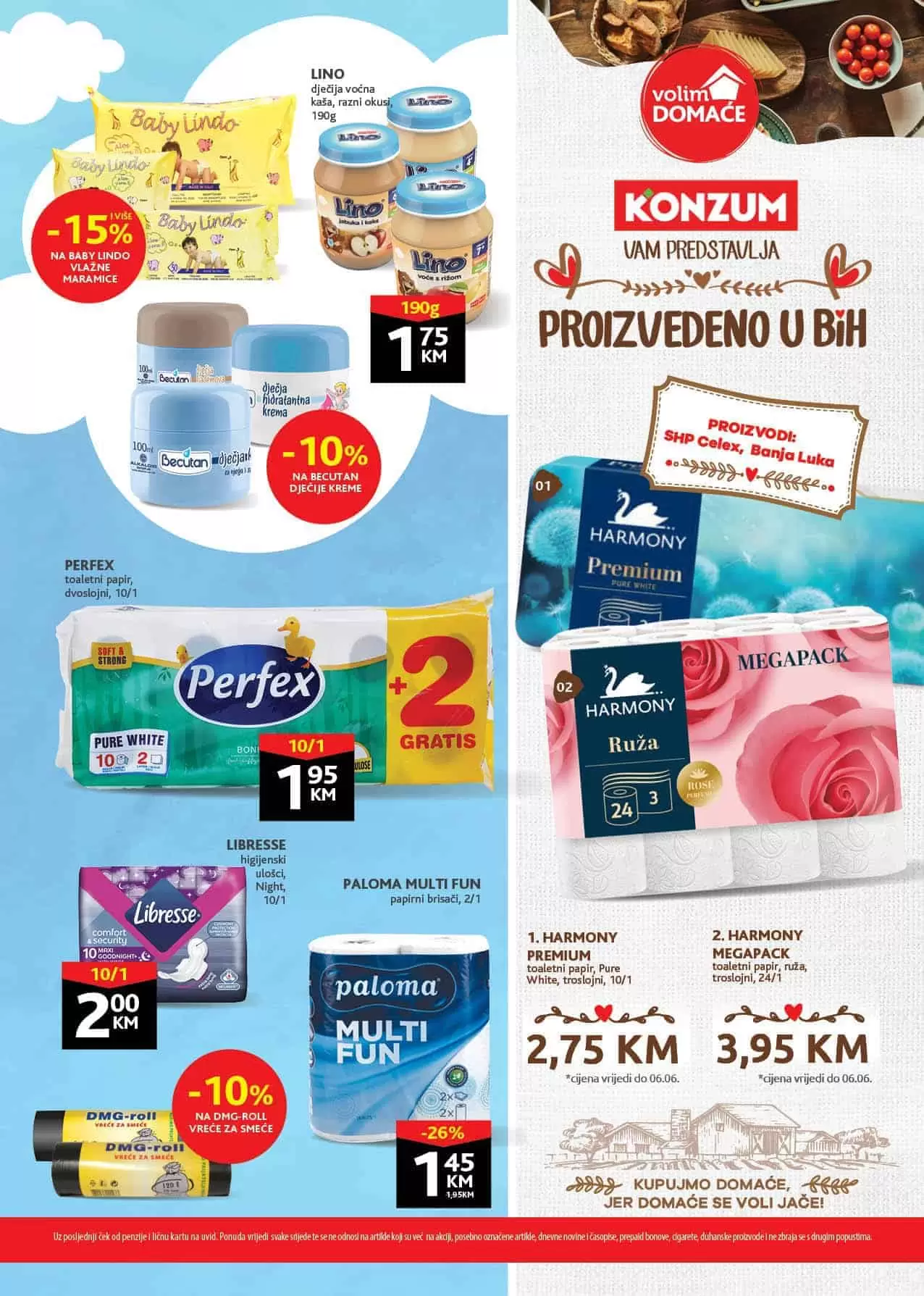 konzum. konzum kataloz. konzum snizenje. akcija. popust.