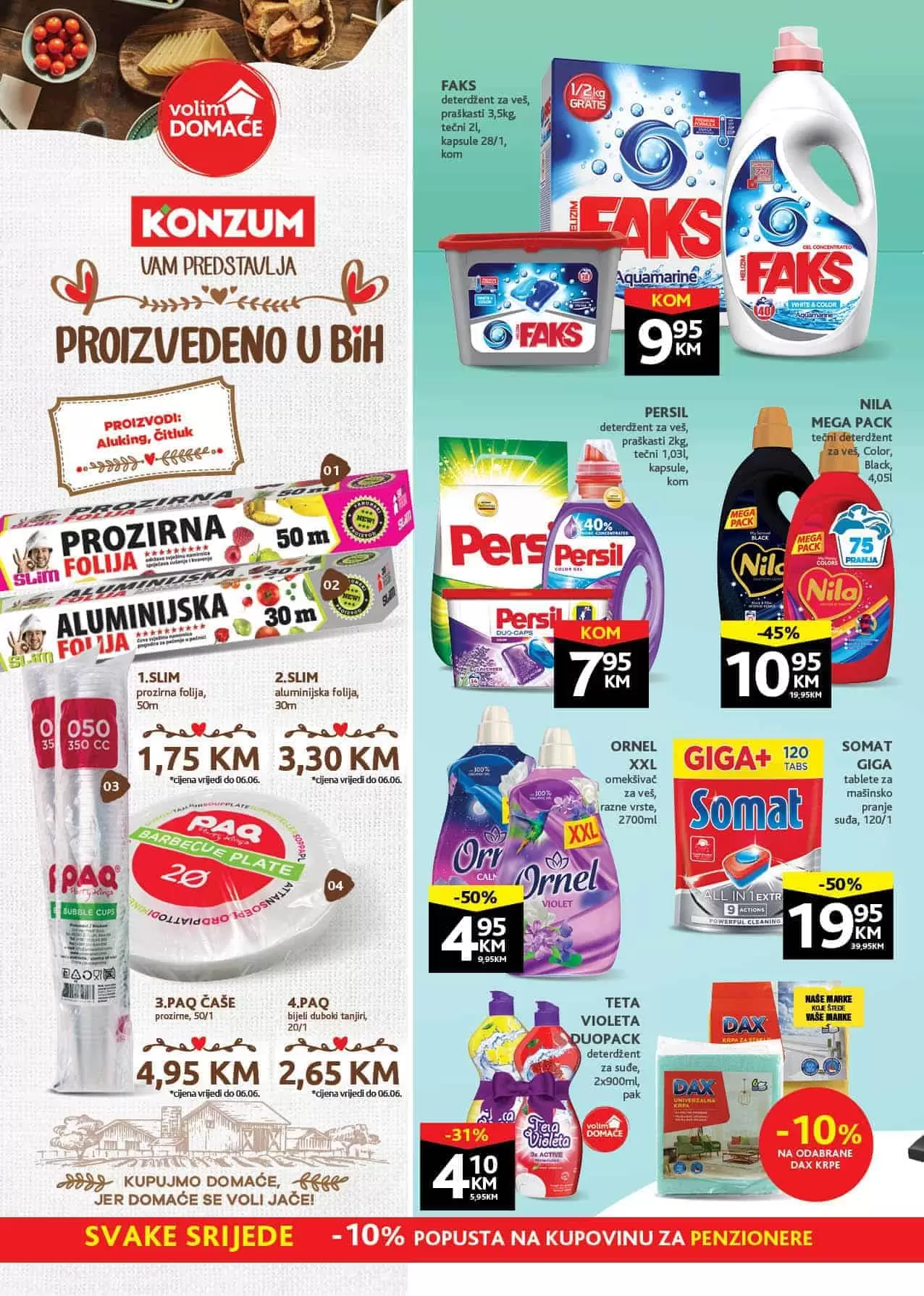 konzum. konzum kataloz. konzum snizenje. akcija. popust.