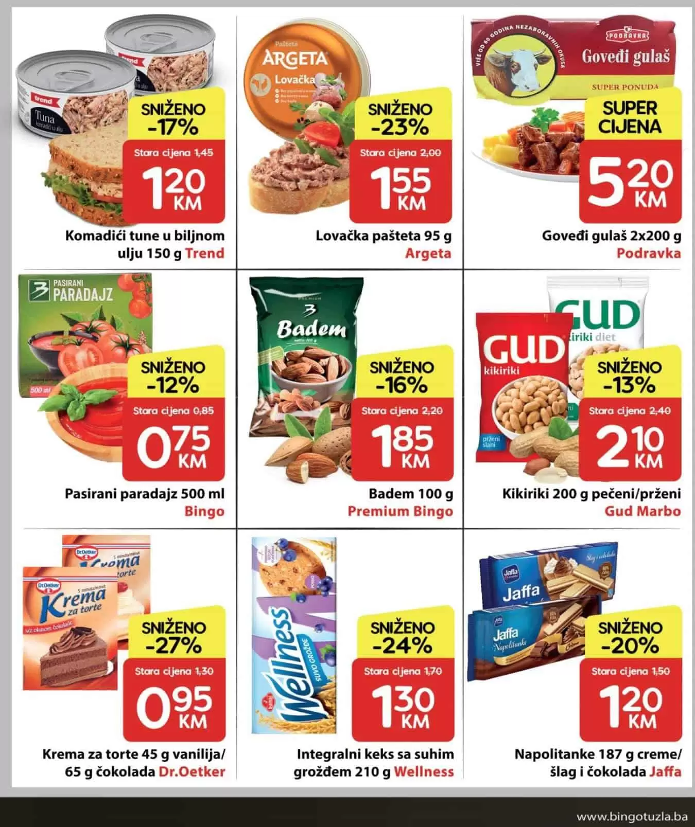 bingo katalog. bingo snizenje. bingo ljetna ponuda. 