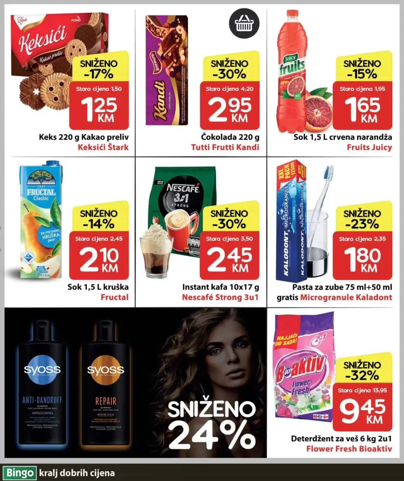 bingo akcijski katalog. bingo katalog. snizenje. akcija. 