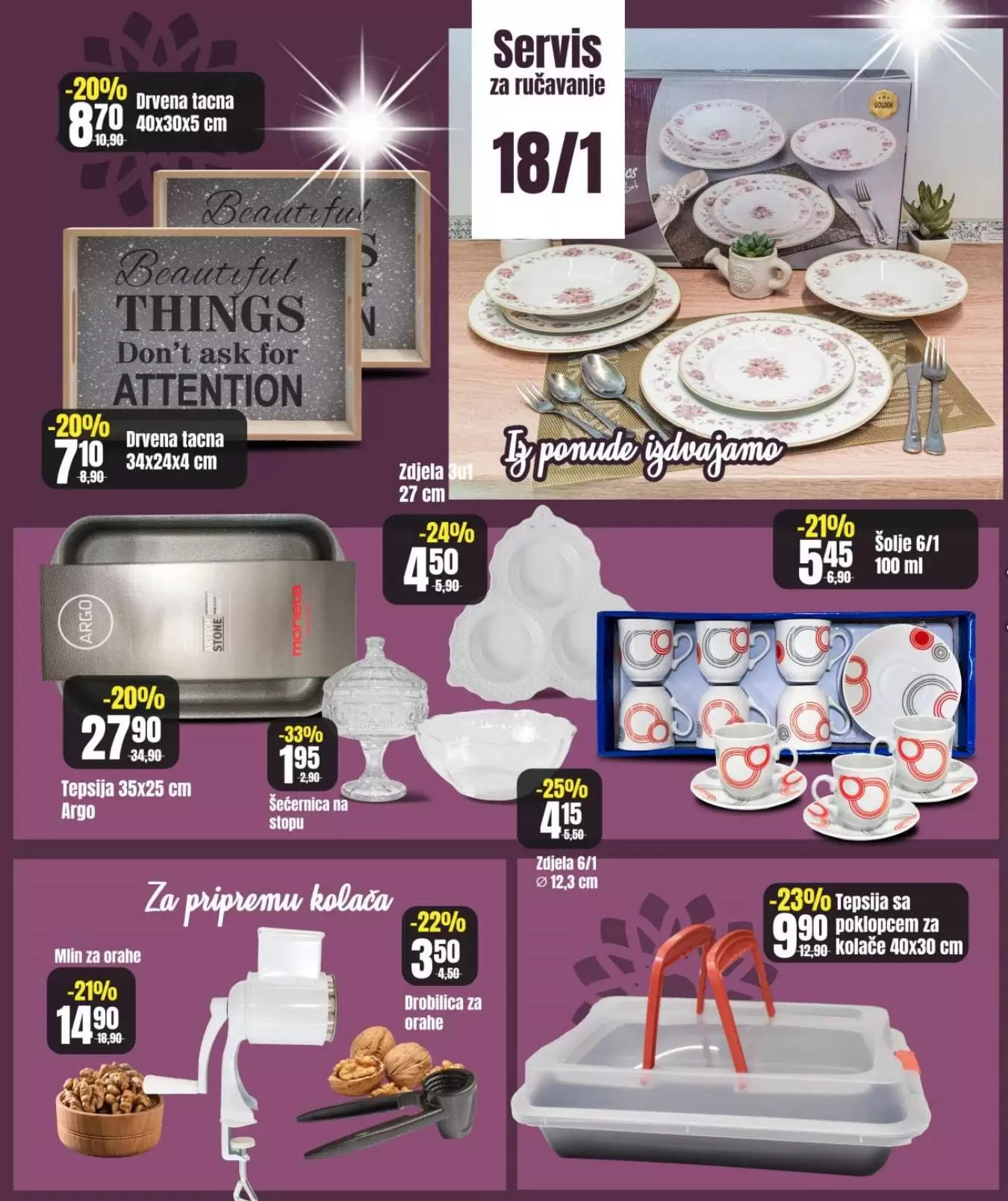 Bingo super akcija. bingo kljad dobrih cijena. snizeno. akcija. popust. 